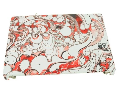 Cubierta trasera LCD trasera Red Swirl Dell OEM Studio 1555 1557 1558 15,6" X937N Foto 1 de 3