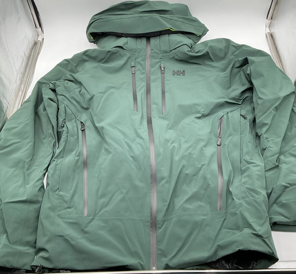 Helly Hansen 女式 WP Alphelia LIFALOFT 滑雪雪夹克-绿松石-尺寸:L — 第 1/4 张图片