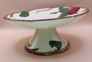 Gladding McBean Franciscan California Apple Pattern Compote Pedestal Cake Plate - Picture 1 of 6