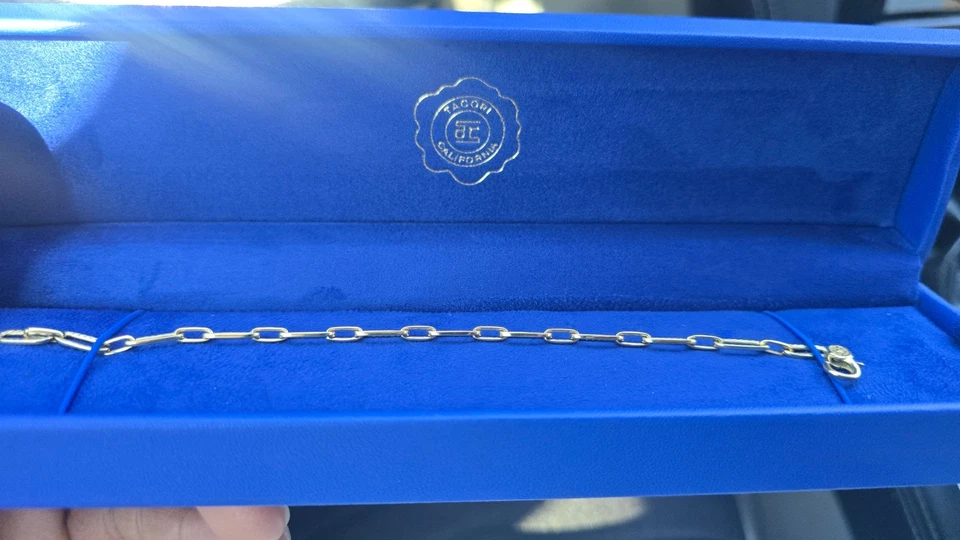 Tacori 18k yellow gold link bracelet - Image 1 of 2