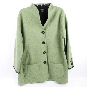 NTCO Nomadic Traders Green Coat Women's Size Medium - Picture 1 of 5