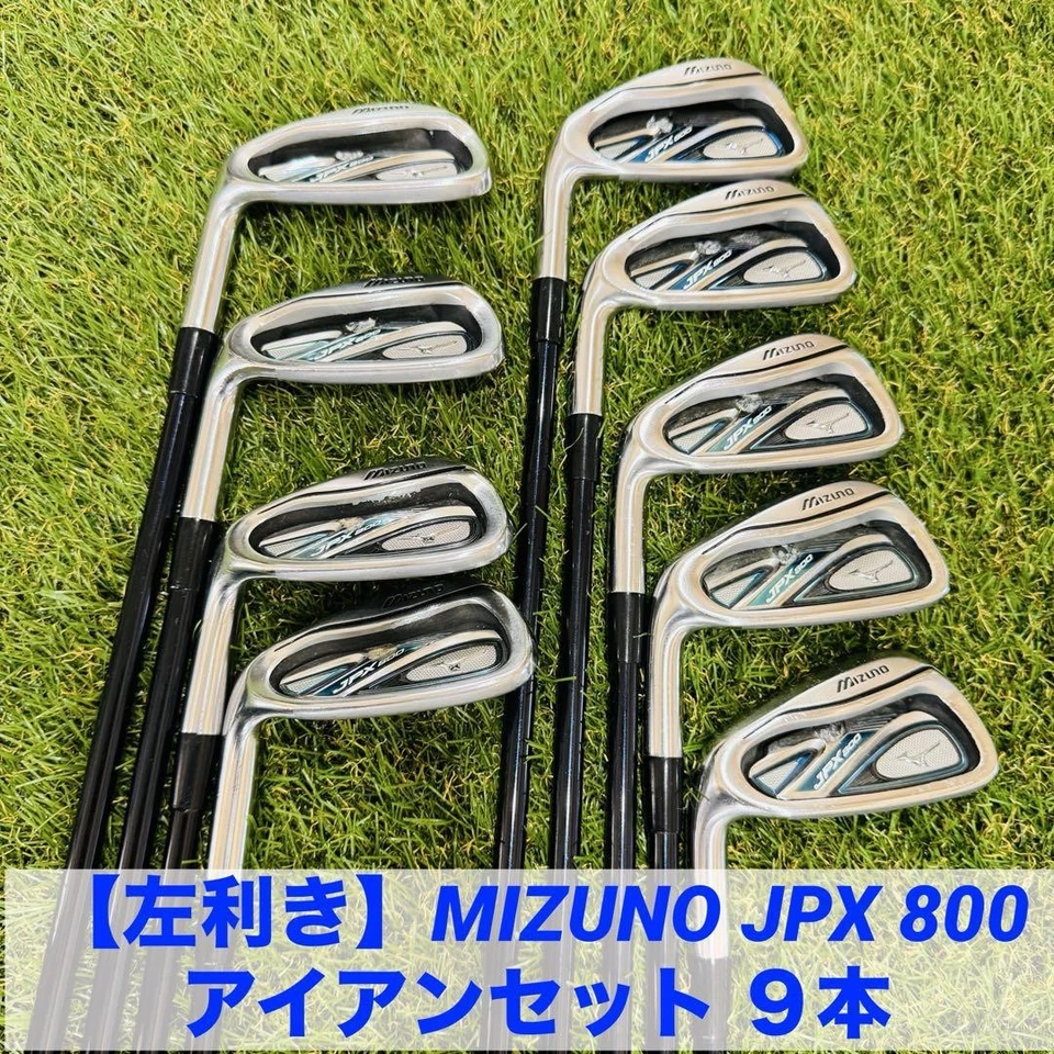 Mizuno JPX 800 Iron Set 9pcs 4-SW Original Carbon Flex Regular Left-Handed - Image 1 of 4