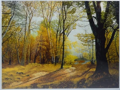 Forest Landscape 1000pc Jigsaw Puzzle Trevor Wells Mouth & Foot Painting Artists - Image 1 of 4