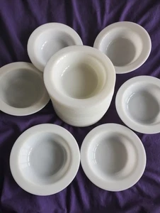 x 20 Vintage JAJ Pyrex white  Dessert/Soup/Cereal Bowls - Picture 1 of 3