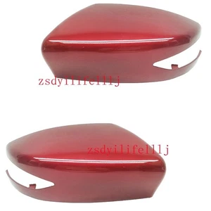 2x for Nissan Altima 2013-2018 Front Right Left Side Rearview Mirror cover Red - Picture 1 of 1