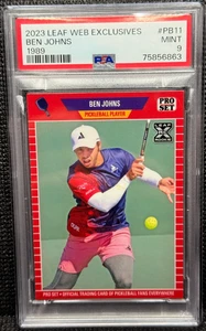 🐐 PSA 9 Ben Johns - 2023 Leaf Pro Set - 1ST RC XRC - Free Ship 📈📈📈 - Bild 1 von 7