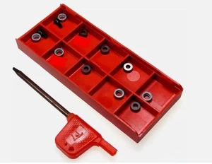 221-626-3 MICRO MINI OCL ON CAR BRAKE LATHE BITS, (10) SCREWS, (1) T7 WRENCH - Picture 1 of 7