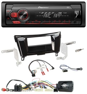 Pioneer DAB 1DIN MP3 Lenkrad USB Autoradio für Nissan Qashqai X-Trail 14-17 24 P - Bild 1 von 9