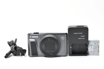 Canon PowerShot SX720 HS 20.3MP Black 40x Zoom Digital Camera JAPAN - Image 1 of 4