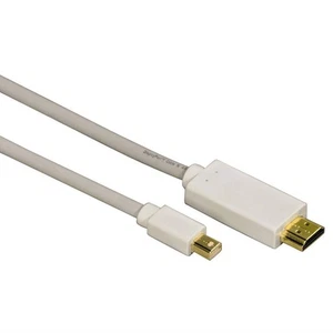 Hama Mini-Displayport HDMI Adapter-Kabel mini DP Thunderbolt für MacBook Pro Air - Bild 1 von 2