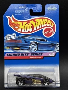 1998 Hot Wheels #691 PURPLE SHADOW JET Combine Shipping TECHNO BITS SERIES look - Picture 1 of 4