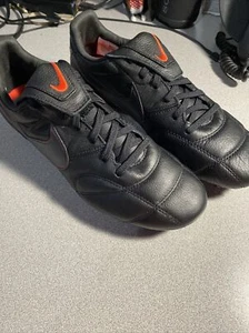 New Nike Premier II FG Kangaroo Blk Leather Soccer 917803-061 SZ 7 - Picture 1 of 7