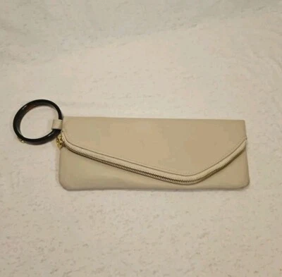 Bolso sin asas Mud Pie convertible magnético plegable brazalete cuero sintético Foto 1 de 4