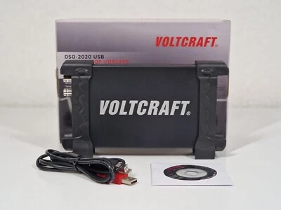 Voltcraft DSO-2020 USB USB-Oszilloskop 20 MHz 2-Kanal 48 MSa/s 1 Mpts 8 Bit - Bild 1 von 4