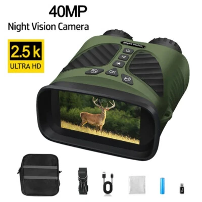 Telescope HD Night Vision Zoom Binoculars Portable Optics Hunting Outdoor Hiking - Image 1 of 4