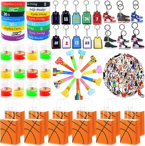 Sport Basketball Party Favors,Goodie Bags for Kids,Party Supplies for Boys Birth - Picture 1 of 12