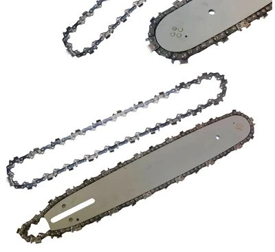TANIASHOP LAMA E BARRA PER MOTOSEGA DA 35 CM 12" PIÙ CATENA E SECONDA CATENA IN OMAGGIO
