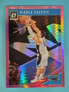 2018-19 Panini Donruss Optic HYPER PINK Nikola Vucevic Orlando Magic #49 - Picture 1 of 2
