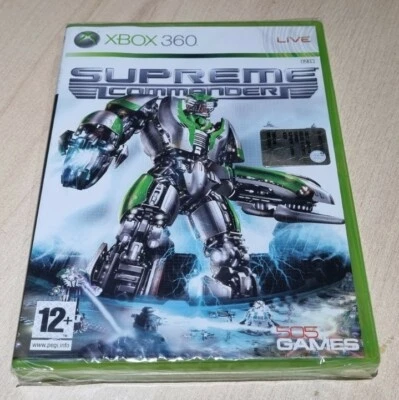 Supreme Commader Pal Xbox 360 Nuevo Precintado  Foto 1 de 2