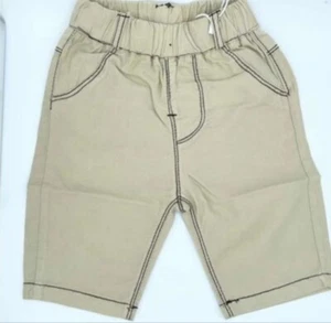 Toddler boy shorts available in green and khaki, sizes 2T-6, New - Picture 1 of 2