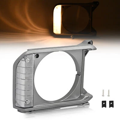 Right Side Headlight Door Bezel Cover For Toyota Pickup RWD 1979-81 # 8161089105 - Image 1 of 4