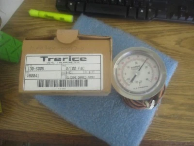 Trerice Model: V80041 Dial Thermometer. PN: 130-S005. New Old Stock  - Image 1 of 3
