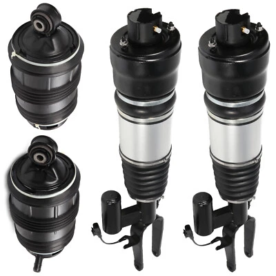 4PCS Front and Rear Air Struts Shocks Set For Mercedes-Benz E320 E350 E500 E550 Foto 1 de 4