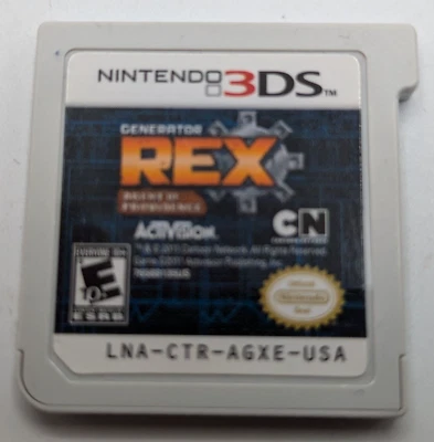 Generador Rex Agent of Providence Nintendo 3DS SOLO CARTUCHO Foto 1 de 2