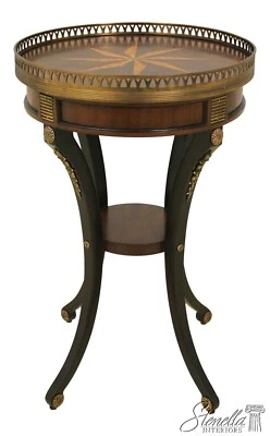 L66945: MAITLAND SMITH 8128-30 Brújula Redonda Regencia Lámpara Mesa ~ NUEVO Foto 1 de 4