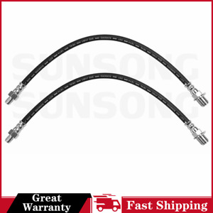 2x Front Brake Hose For Ford F-350 1953 1954 1955 1956 1957 1958 1959 1960 1961