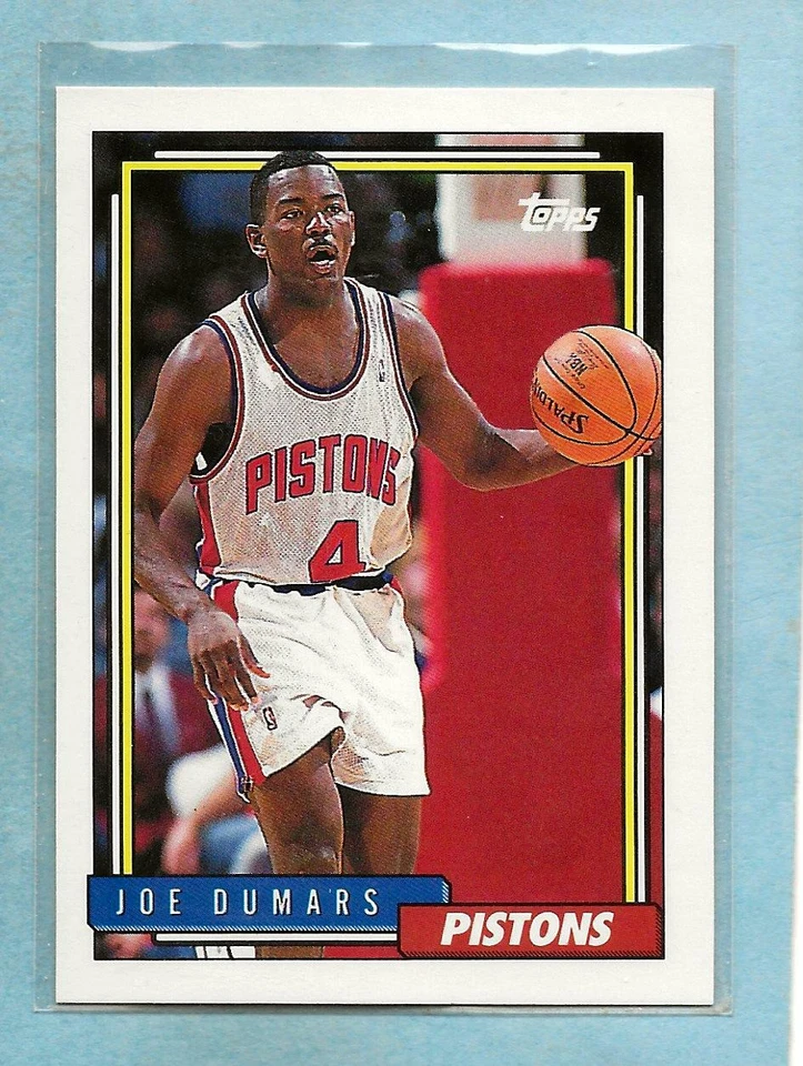 JOE DUMARS - 1992-93 Topps - #347 - Pistons - $1 Shipping - MINT - Image 1 of 1