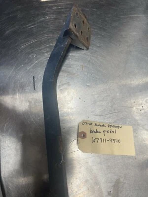 Kubota RTV1100CW 2009 pedal de freno K7711-43110 t116 Foto 1 de 2