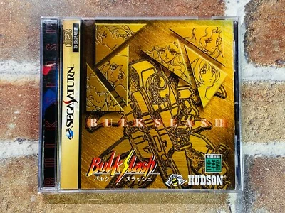 Bulk Slash Sega Saturn SS HUDSON Japan JP Game w/manual Tested Fast Shipping P - Image 1 of 4