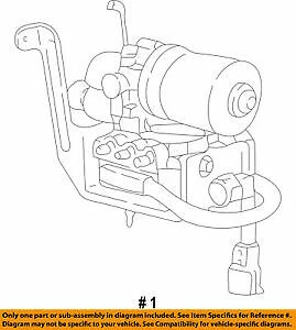 Actuador de frenos antibloqueo ABS Ranger 1998 fabricante de equipos originales Ford F87Z2C215BA Foto 1 de 1