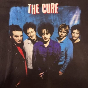 The Cure Concert 1996 Swing Tour Tshirt Black XL Some Stains - Picture 1 of 8