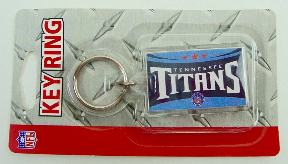Tennessee Titans 2 Inch NFL Acrylic Key Ring Wincraft Sports - Image 1 of 1