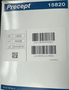 Precept FluidGard 120 Fluid Pouch 15820 Surgical Mask 50 Count Each DAMAGE Lot - Picture 1 of 9