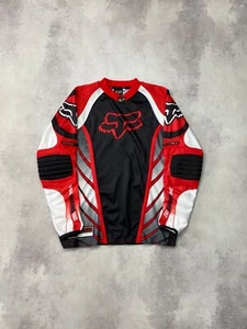 Vintage 90S Fox Racing Motocross Dirt Bikes Jersey Size L - Bild 1 von 16