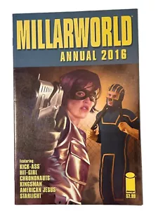 MillarWorld New Talent Annual 2016, casi nuevo, cómics de imagen Hit Girl Kingsman Starlight - Imagen 1 de 4