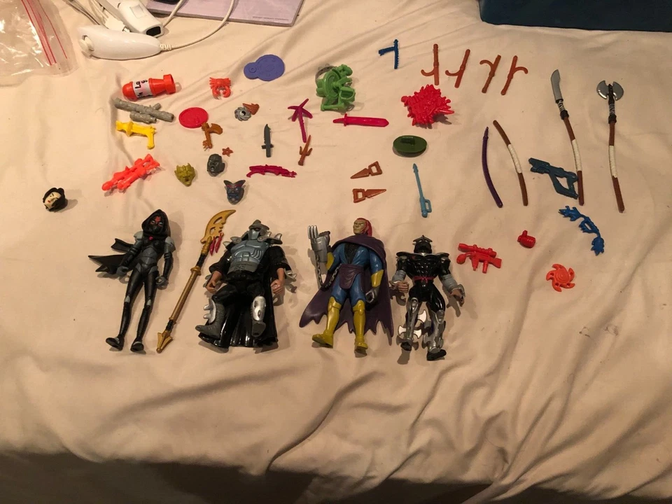 Lote de figuras de acción y accesorios TMNT Foto 1 de 3