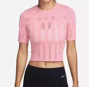 Nike Yoga Dri-FIT ADV Luxe Women Crop Top DV9169-611 Size Small - MSRP $80 - Picture 1 of 12