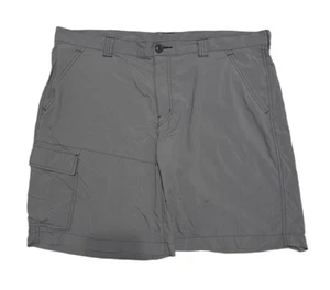 Pantaloncini Columbia Uomo Grigio Cargo Ripstop Outdoor Escursionismo Pesca Omni Shade Tg 40 - Foto 1 di 13