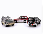 1/87 Plastic Car Model Mitsubishi Pajero 5 Colors