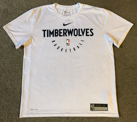 Nike Tee Dri-Fit Minnesota Timberwolves NBA Authentics T-Shirt - Large Athletic Cover