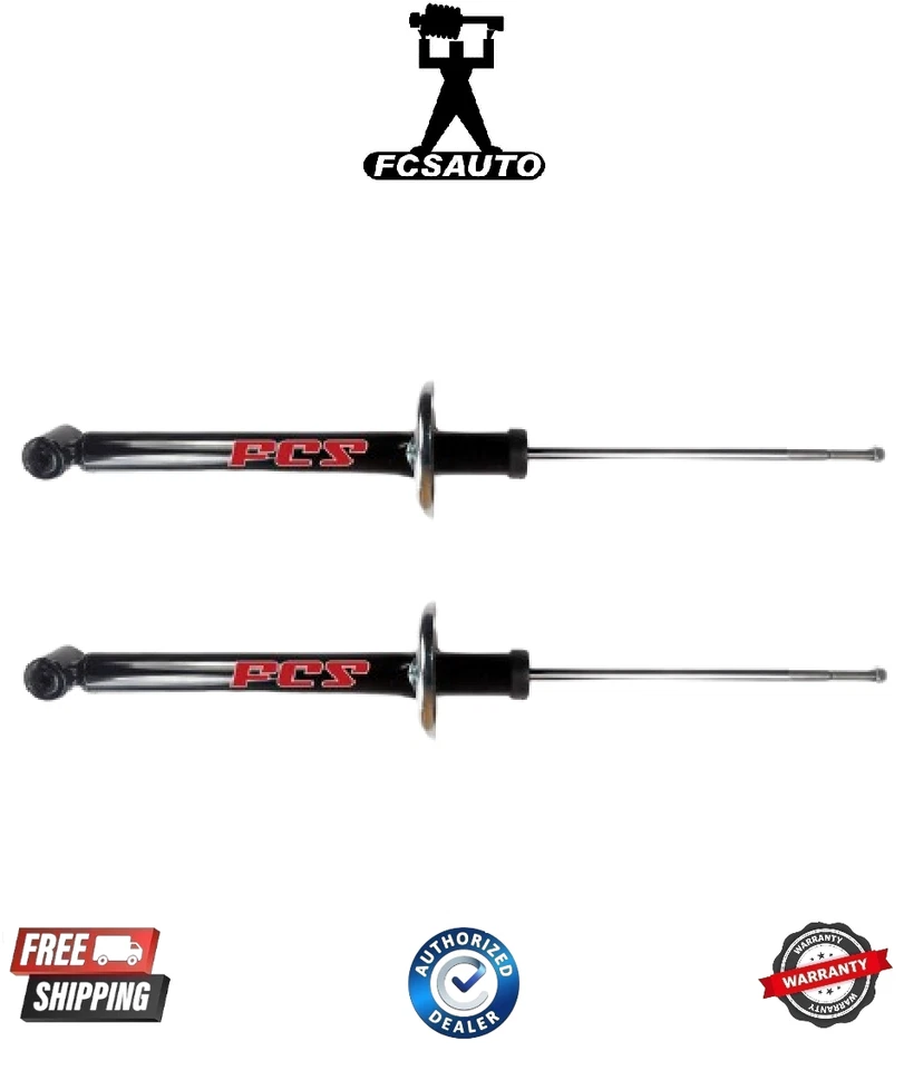 2 Rear Suspension Strut Assembly FCS 336335 Fits 85-98 Volkswagen Golf - Image 1 of 1