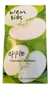 Wen Kids Apple Cleansing Conditioner New Contains (8) 2 fl oz Packets Chaz Dean - Picture 1 of 14