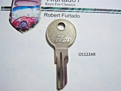Пустой ключ - винтажный Nash, Rambler, AMC, Willys, Kaiser-Frazer см. приложение (O1122AR) - Изображение 1 из 2
