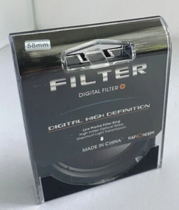 K&F Concept Digital High Definition 58mm Camera  Filters Various Colors - Picture 1 of 20