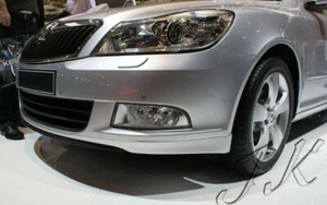 Alerón labial delantero complemento para Skoda Octavia MK2 (2009+) - Imagen 1 de 2