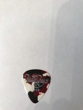 The Beach Boys John Stamos Guitar Pick Rarest 2012 edition black and red design